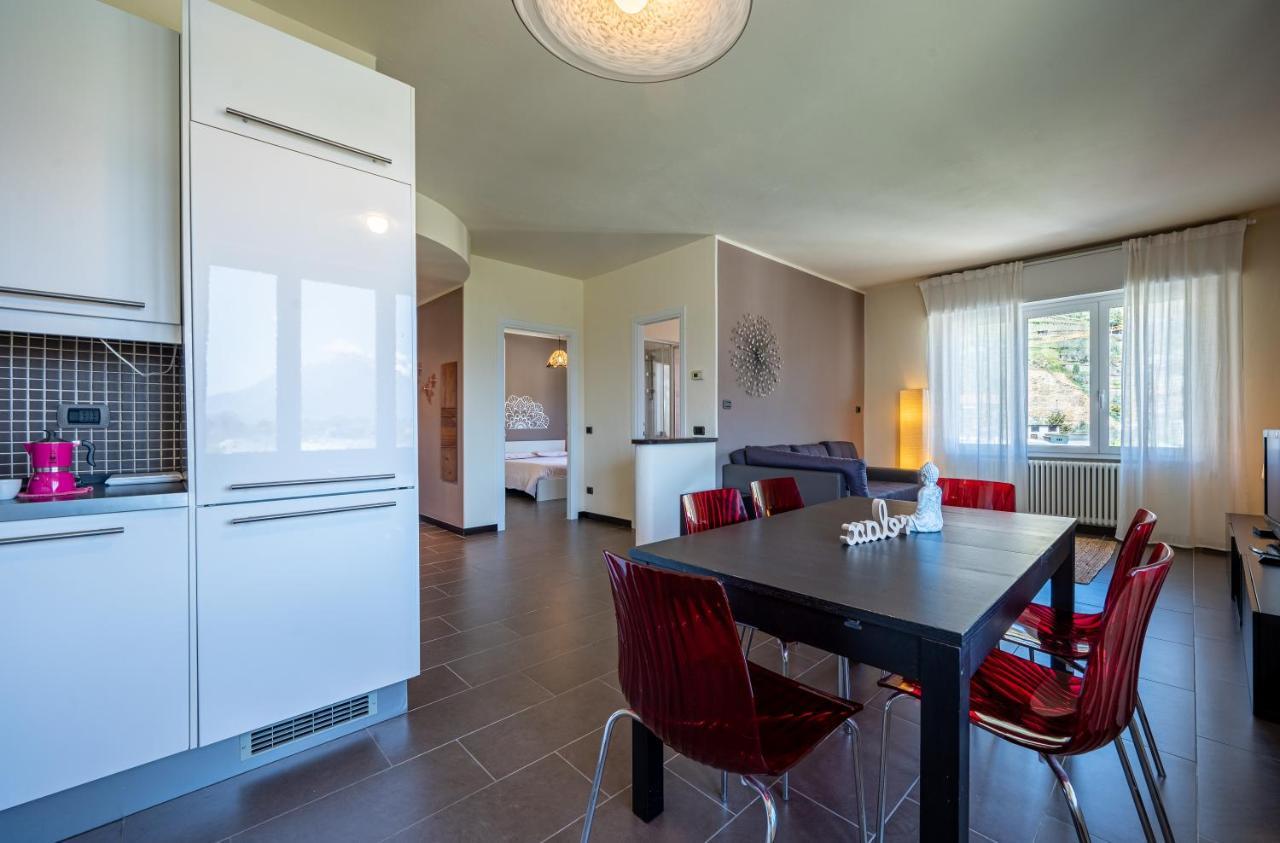 Nymphs Of Lake Como, House Of Harmony - Lake View Apartment Dongo Eksteriør billede